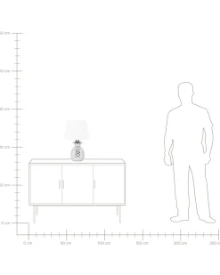 Beliani Poytavalaisin Keraaminen Hopea Pineapple Cheap