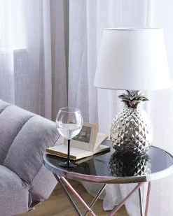 Beliani Poytavalaisin Keraaminen Hopea Pineapple Cheap