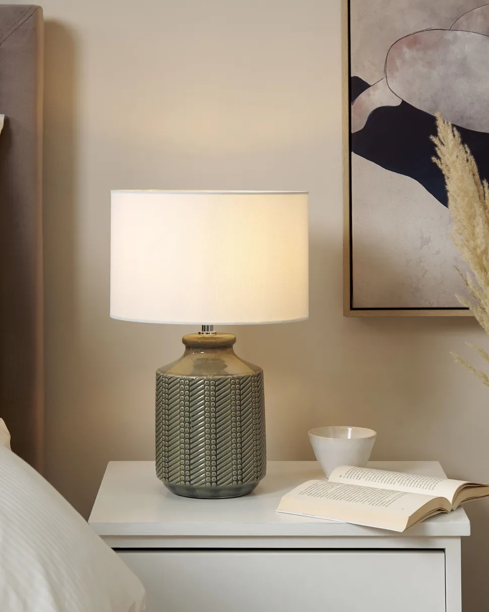 Beliani Poytavalaisin Keraaminen Harmaa Esperance New