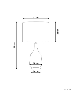 Beliani Poytavalaisin Keraaminen Punainen Triversa Store
