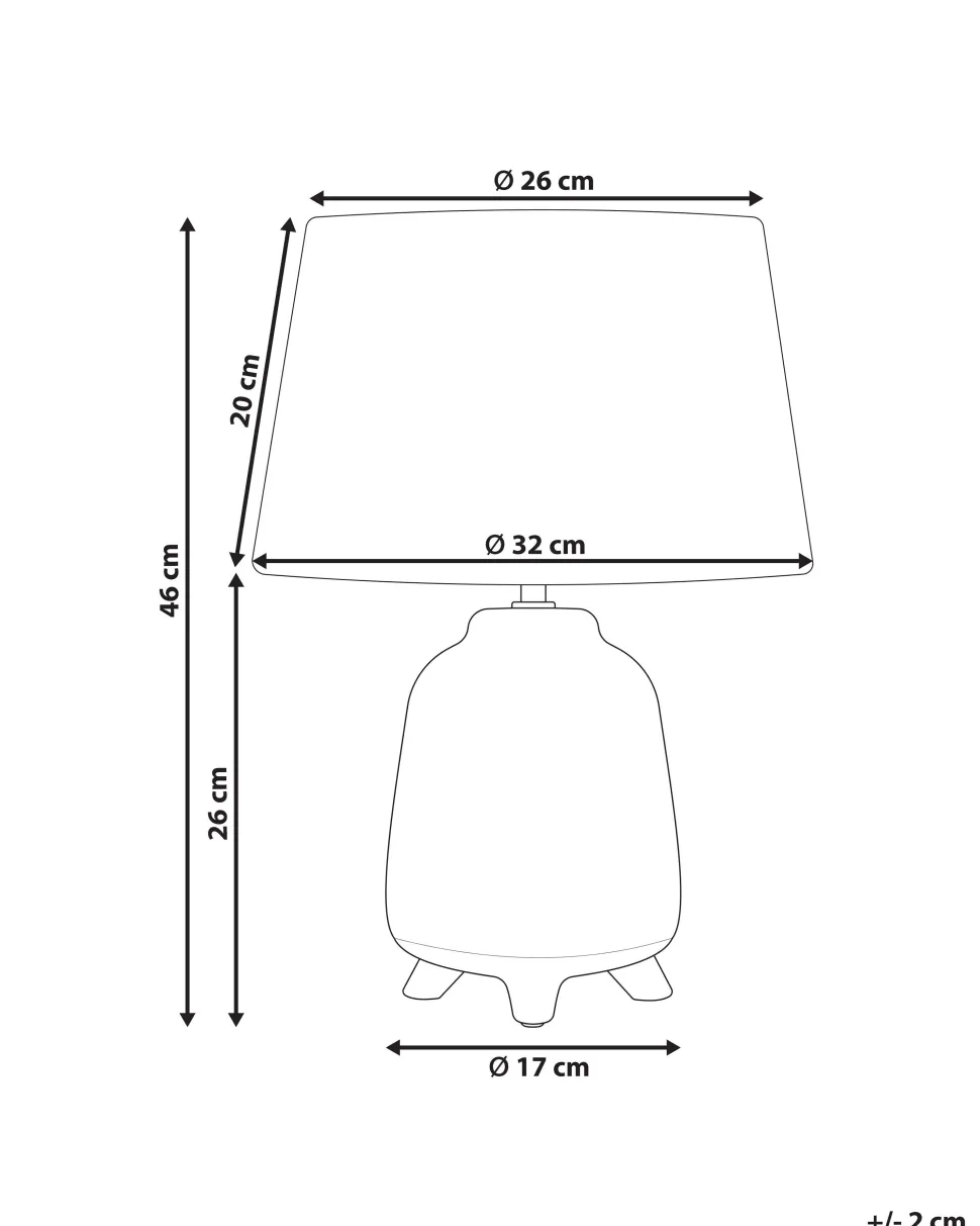 Beliani Poytavalaisin Keraaminen Harmaa Fajardo New