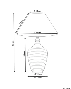 Beliani Poytavalaisin Keraaminen Kermanvalkoinen Celeste Best