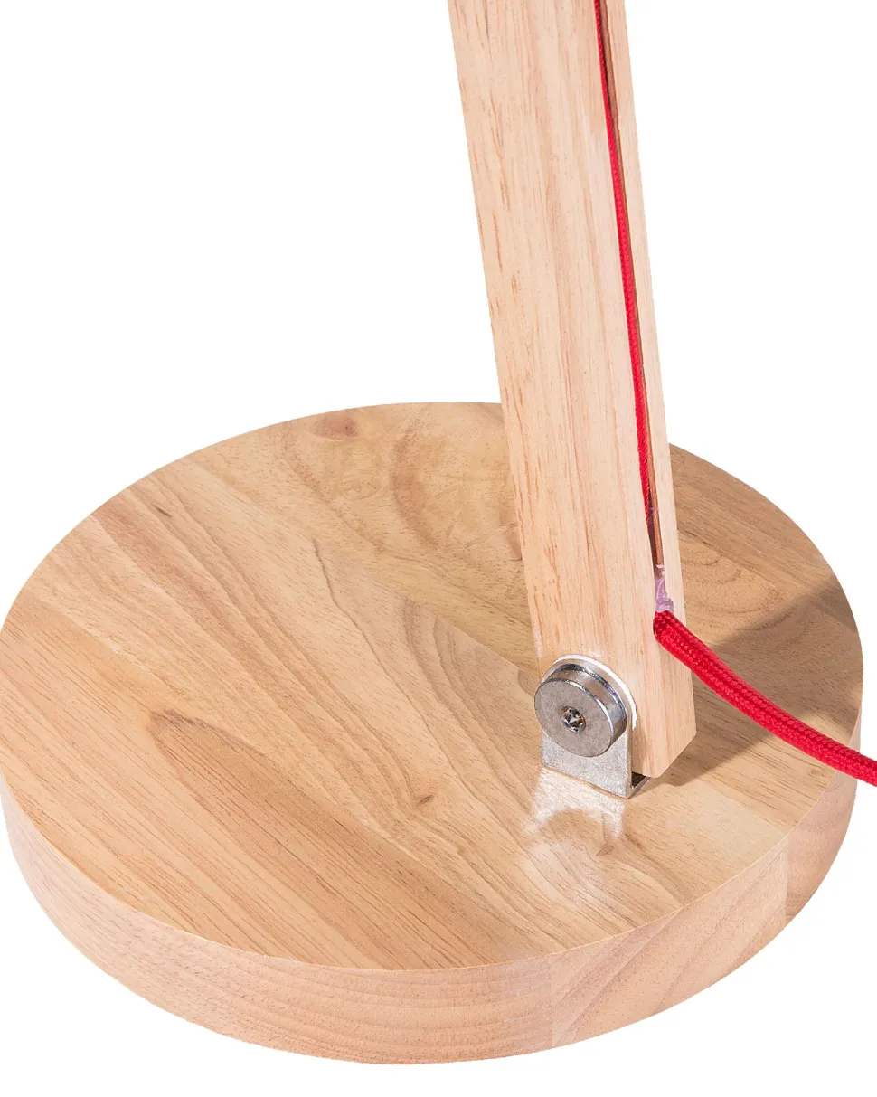 Beliani Poytavalaisin Kumipuu Hopea/Vaalea Puu Veleka Store