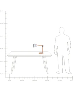 Beliani Poytavalaisin Kumipuu Hopea/Vaalea Puu Veleka Store