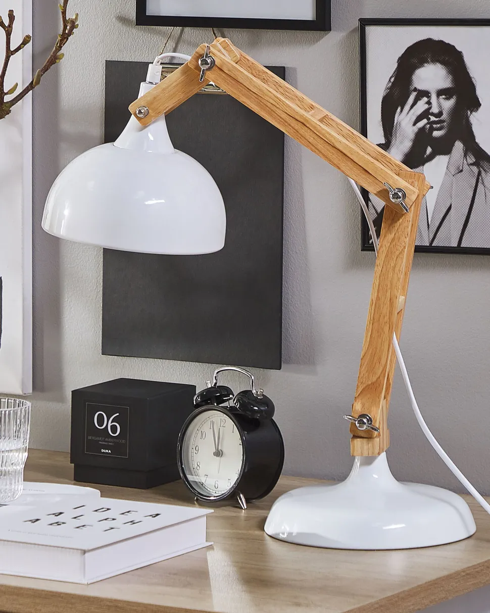 Beliani Poytavalaisin Kumipuu Valkoinen Salado Online