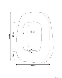 Beliani Poytavalaisin Mangopuu Musta Ajay Flash Sale