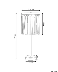 Beliani Poytavalaisin Mangopuu Tumma Puu/Messinki Sabari Discount