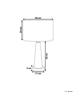 Beliani Poytavalaisin Metalli Beige/Kulta Sandon Store