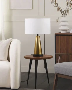 Beliani Poytavalaisin Metalli Beige/Kulta Sandon Store