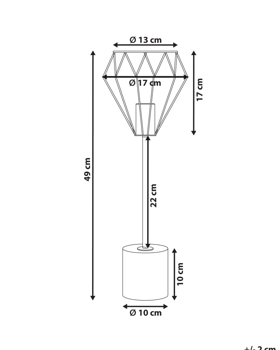 Beliani Poytavalaisin Metalli Iso Messinki Mooni Best
