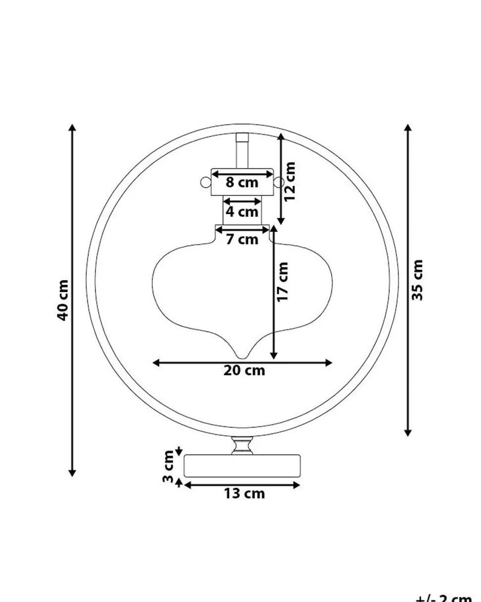 Beliani Poytavalaisin Metalli Kulta Severn Shop