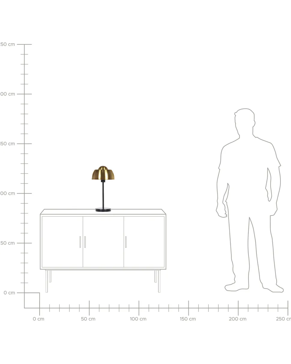 Beliani Poytavalaisin Metalli Kulta/Musta Senette Online