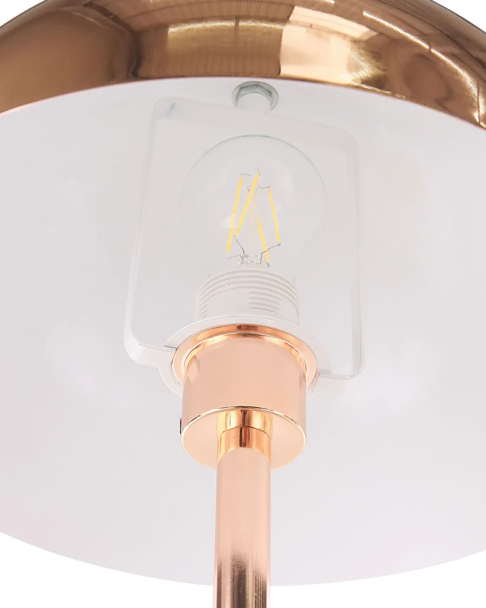 Beliani Poytavalaisin Metalli Kupari Macasia New