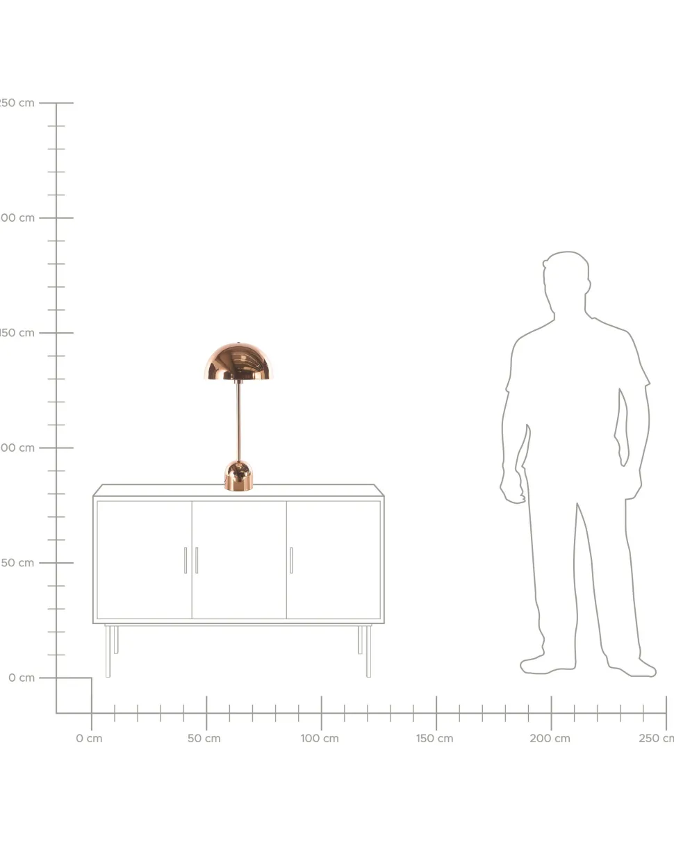 Beliani Poytavalaisin Metalli Kupari Macasia New