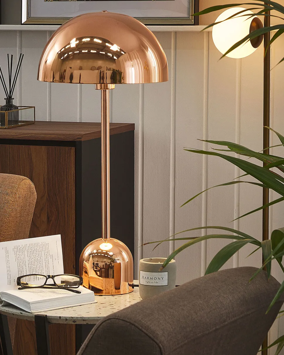 Beliani Poytavalaisin Metalli Kupari Macasia New