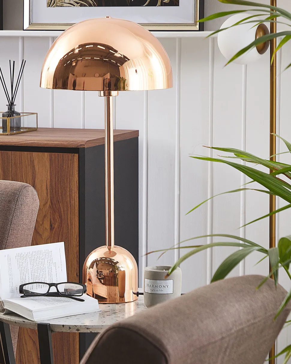 Beliani Poytavalaisin Metalli Kupari Macasia New