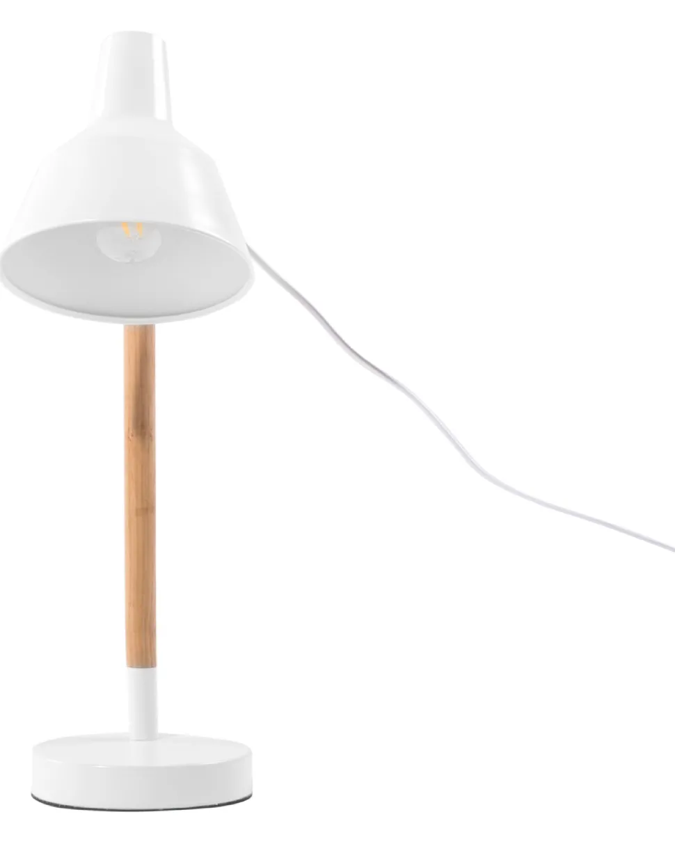 Beliani Poytavalaisin Metalli Valkoinen/Vaalea Puu Aldan Store