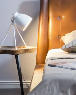 Beliani Poytavalaisin Metalli Valkoinen Tamega Discount