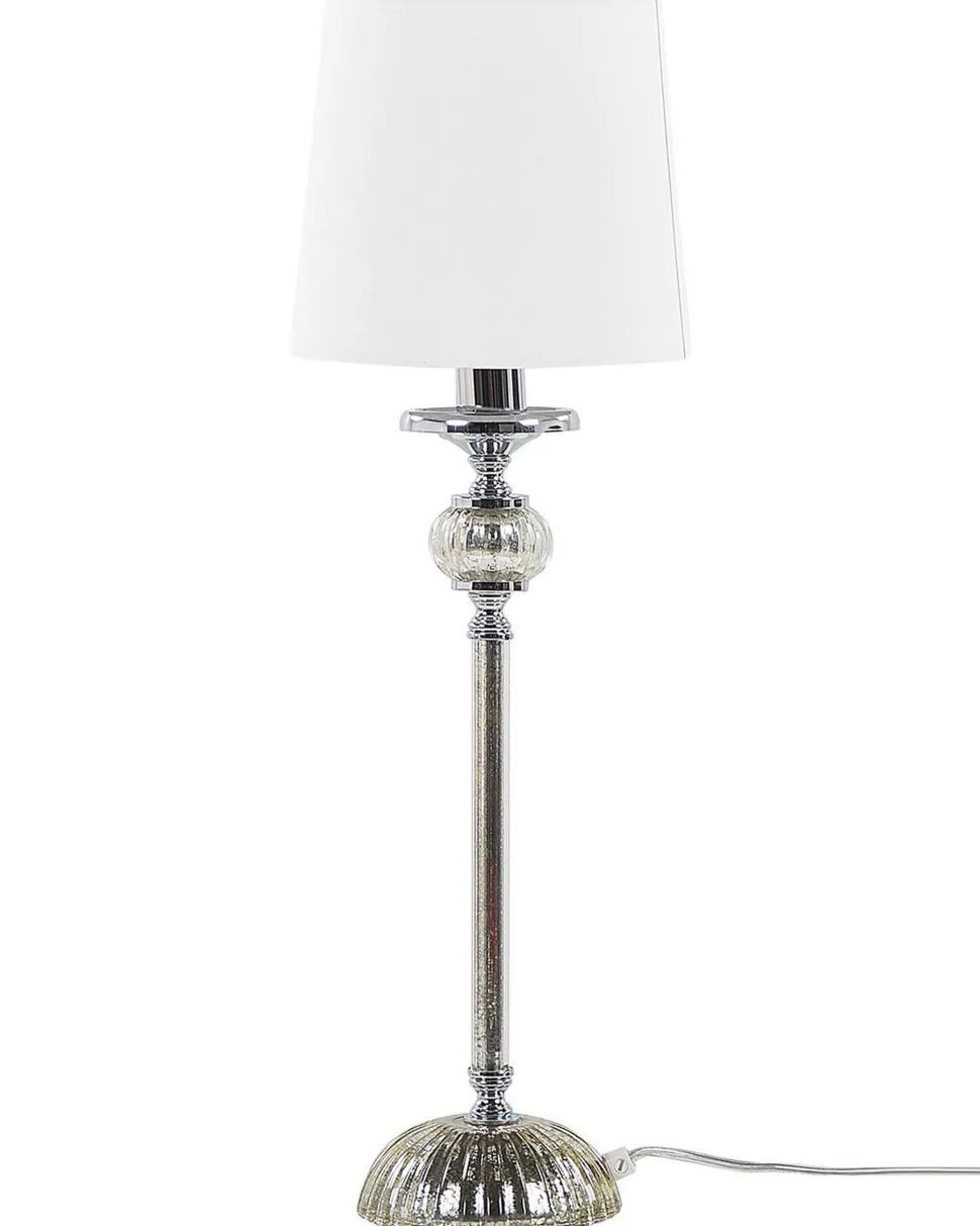 Beliani Poytavalaisin Metalli Valkoinen Kubena Clearance