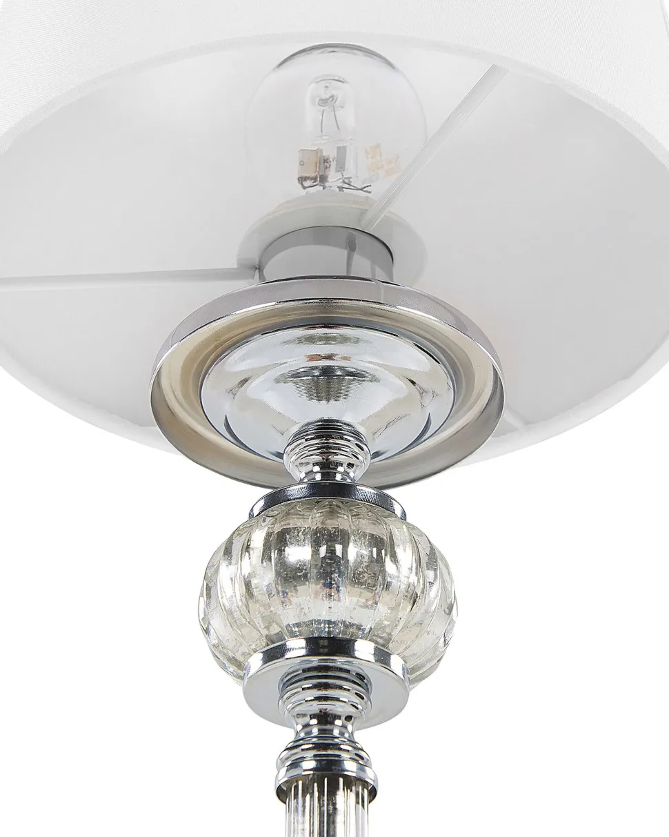 Beliani Poytavalaisin Metalli Valkoinen Kubena Clearance