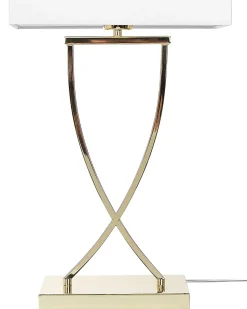 Beliani Poytavalaisin Metalli Valkoinen/Kulta Yasuni Flash Sale