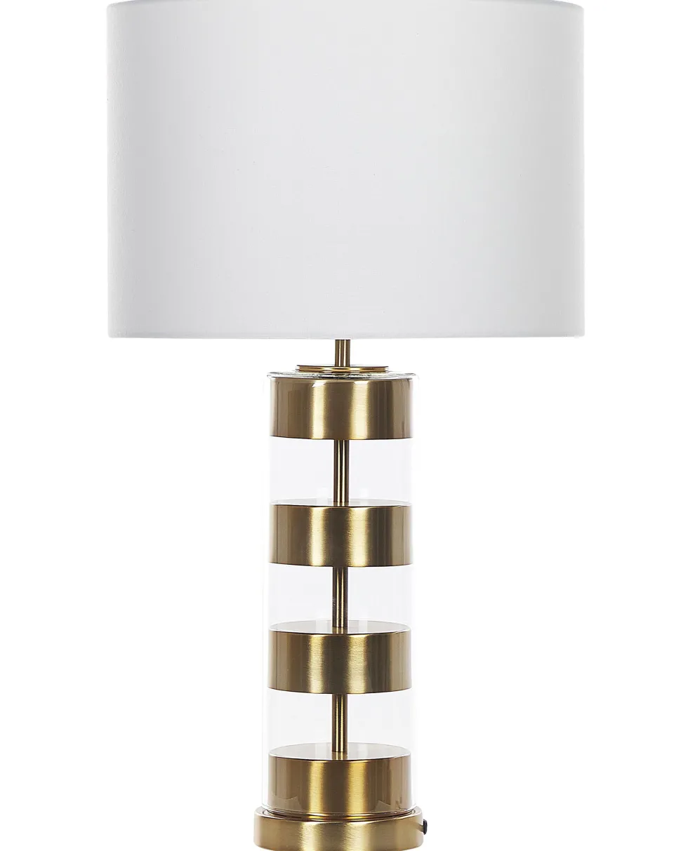 Beliani Poytavalaisin Metalli Valkoinen/Kulta Beatton Outlet