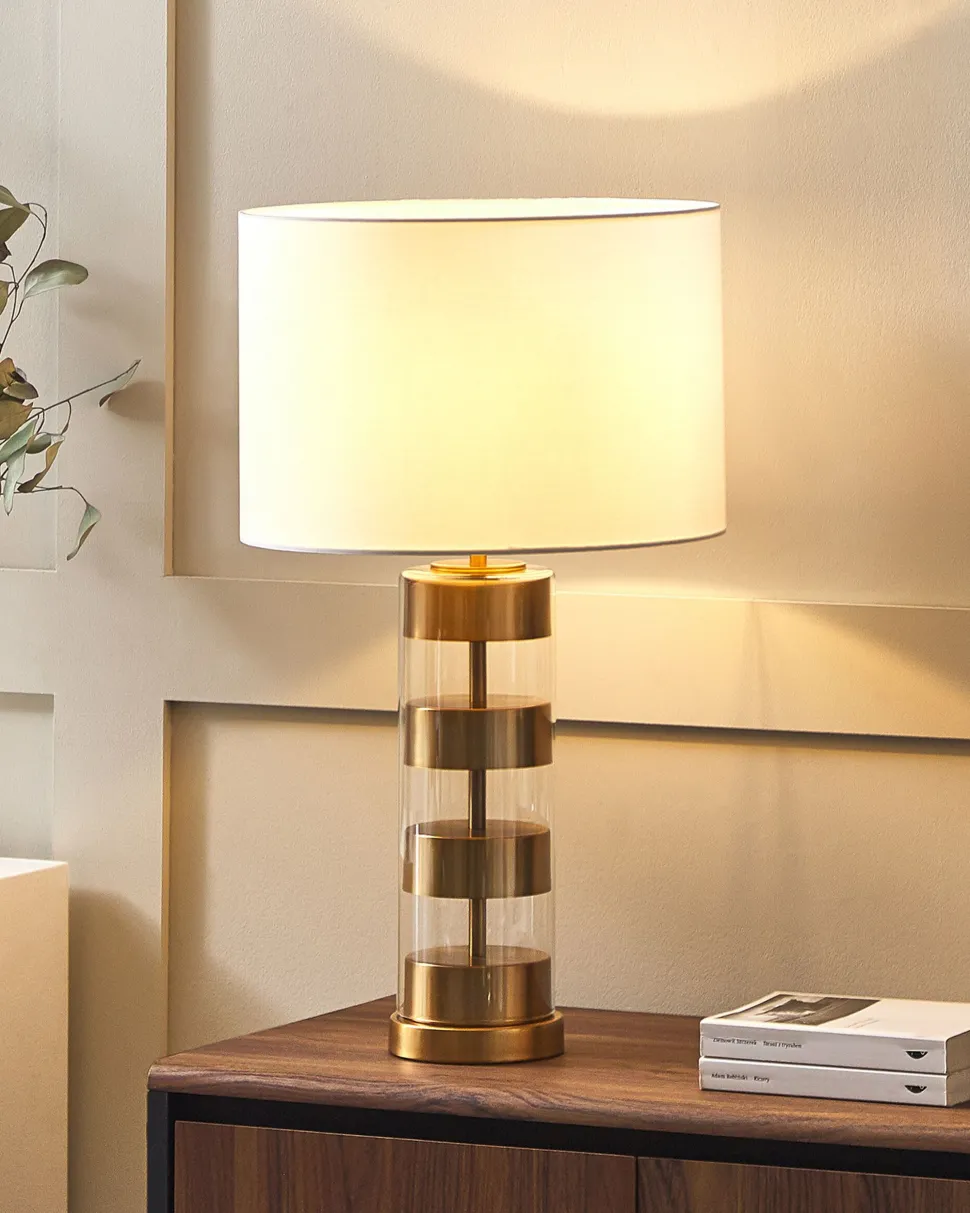 Beliani Poytavalaisin Metalli Valkoinen/Kulta Beatton Outlet