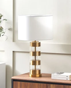 Beliani Poytavalaisin Metalli Valkoinen/Kulta Beatton Outlet