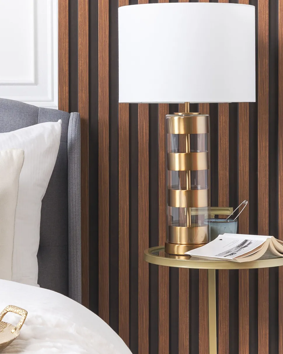 Beliani Poytavalaisin Metalli Valkoinen/Kulta Beatton Outlet