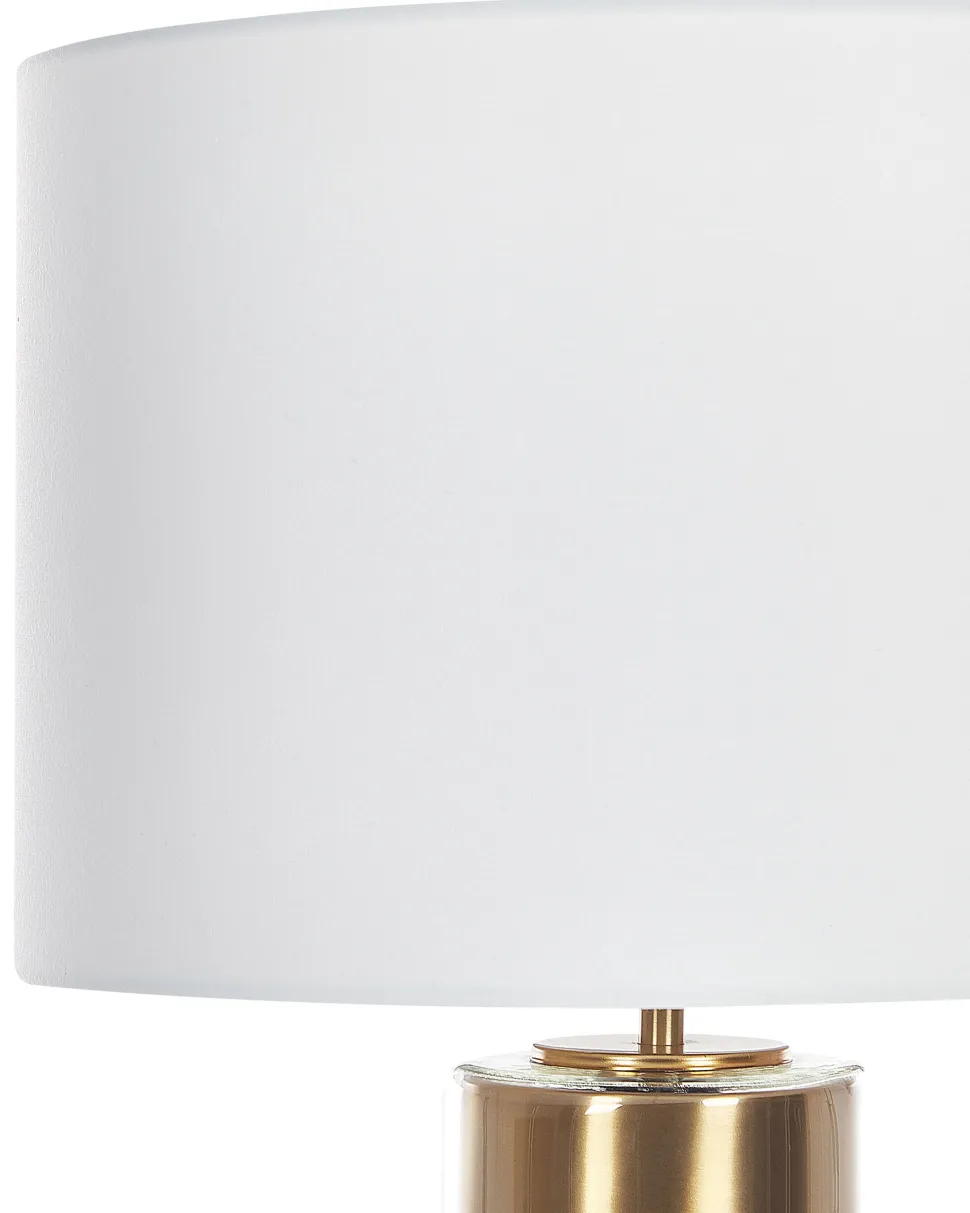 Beliani Poytavalaisin Metalli Valkoinen/Kulta Beatton Outlet