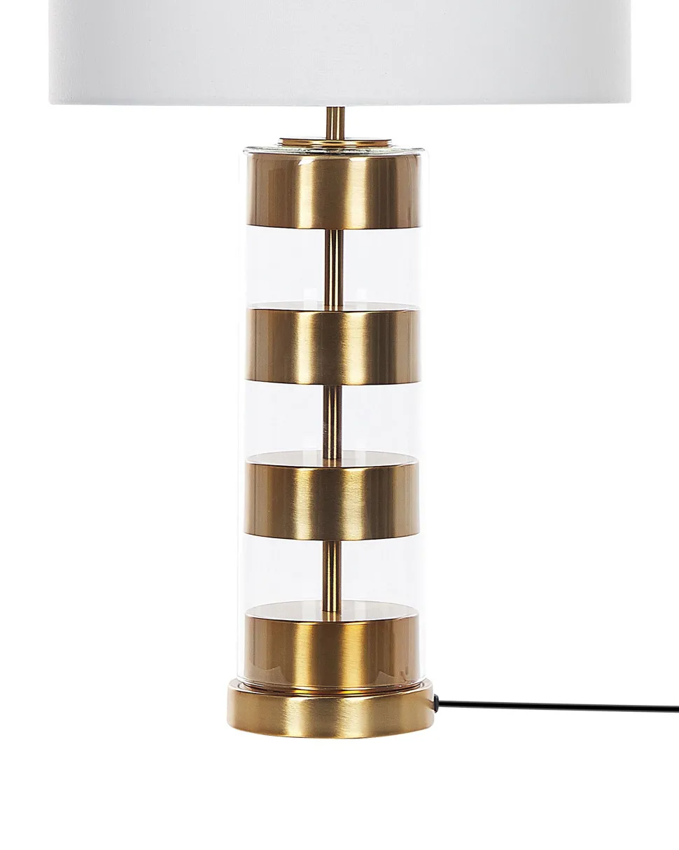 Beliani Poytavalaisin Metalli Valkoinen/Kulta Beatton Outlet