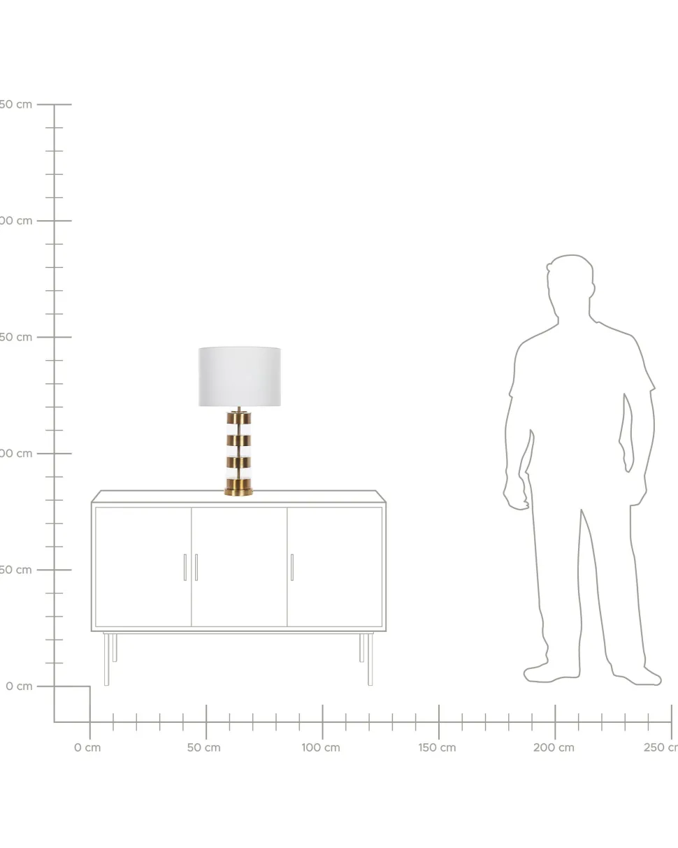 Beliani Poytavalaisin Metalli Valkoinen/Kulta Beatton Outlet