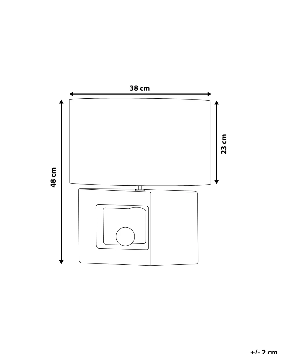 Beliani Poytavalaisin Posliini Ruskea Duero Hot