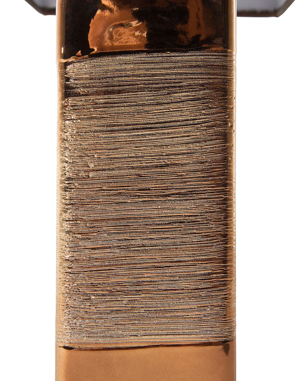 Beliani Poytavalaisin Posliini Ruskea Onyx Store