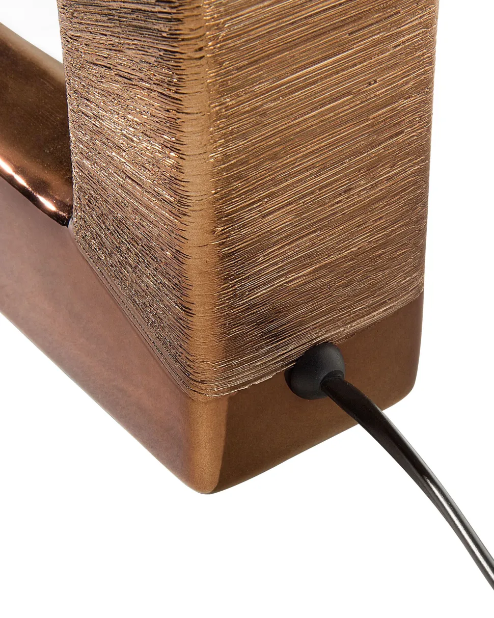 Beliani Poytavalaisin Posliini Ruskea Onyx Store