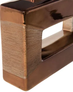 Beliani Poytavalaisin Posliini Ruskea Onyx Store