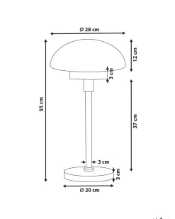 Beliani Poytavalaisin Rauta Musta Minija Store