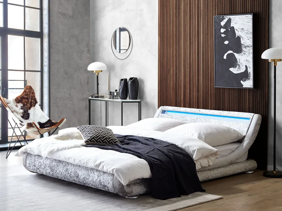 Beliani Poytavalaisin Rauta Musta Minija Store