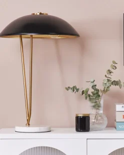 Beliani Poytavalaisin Rauta Musta/Kulta Danto Shop