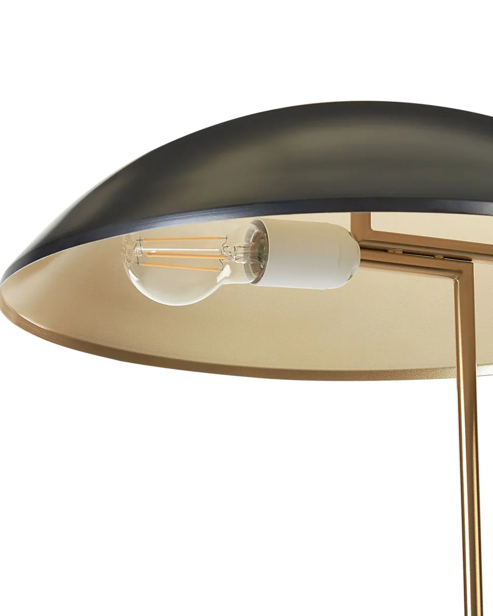 Beliani Poytavalaisin Rauta Musta/Kulta Danto Shop