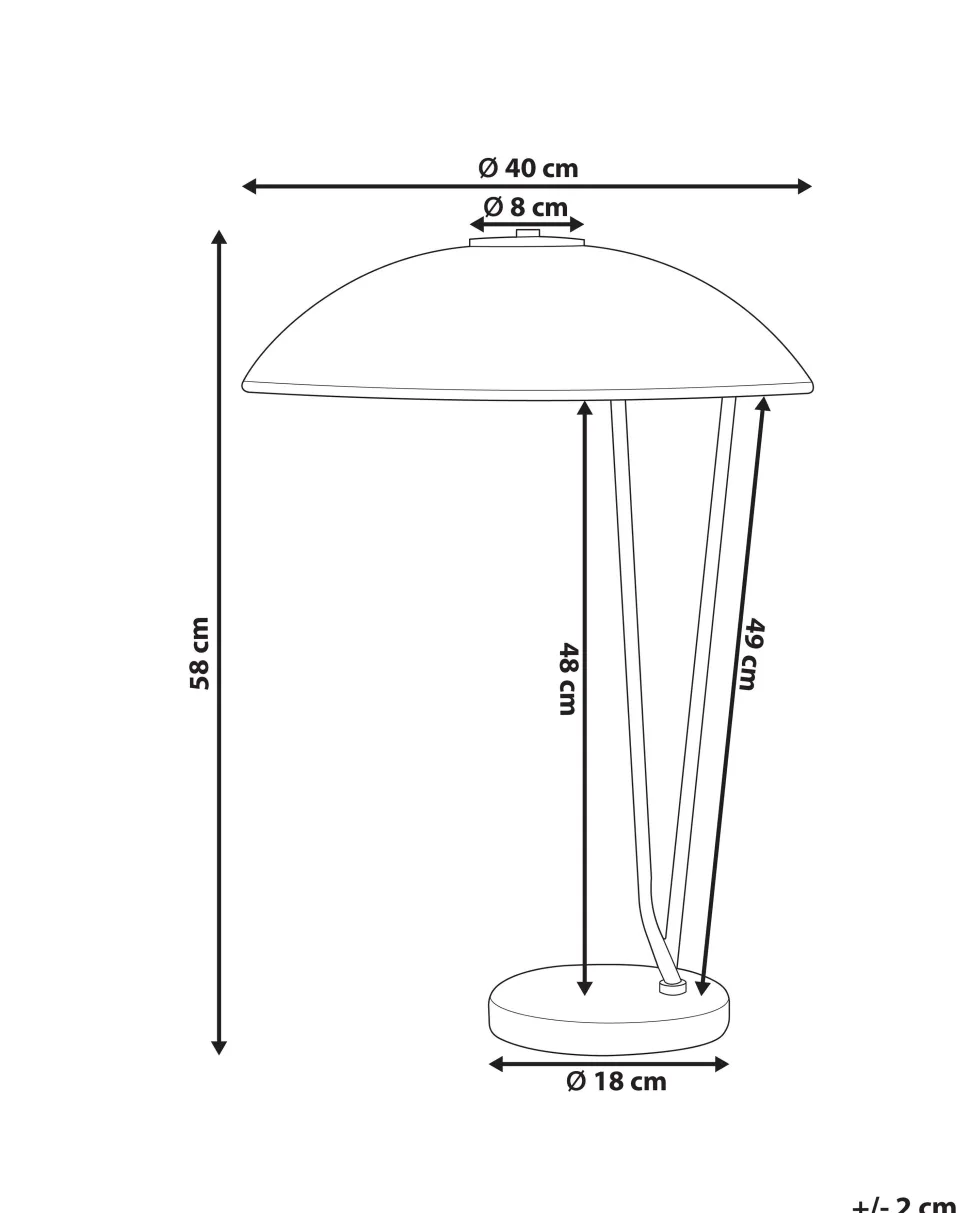 Beliani Poytavalaisin Rauta Musta/Kulta Danto Shop