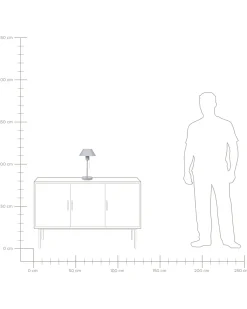 Beliani Poytavalaisin Rauta Vaaleanharmaa Caparo Store