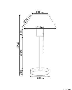 Beliani Poytavalaisin Rauta Vaaleanharmaa Caparo Store