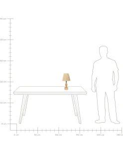 Beliani Poytavalaisin Tammi Vaalea Puu Morona Sale