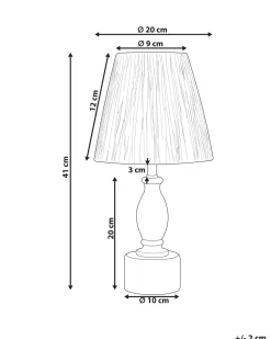 Beliani Poytavalaisin Tammi Vaalea Puu Morona Sale