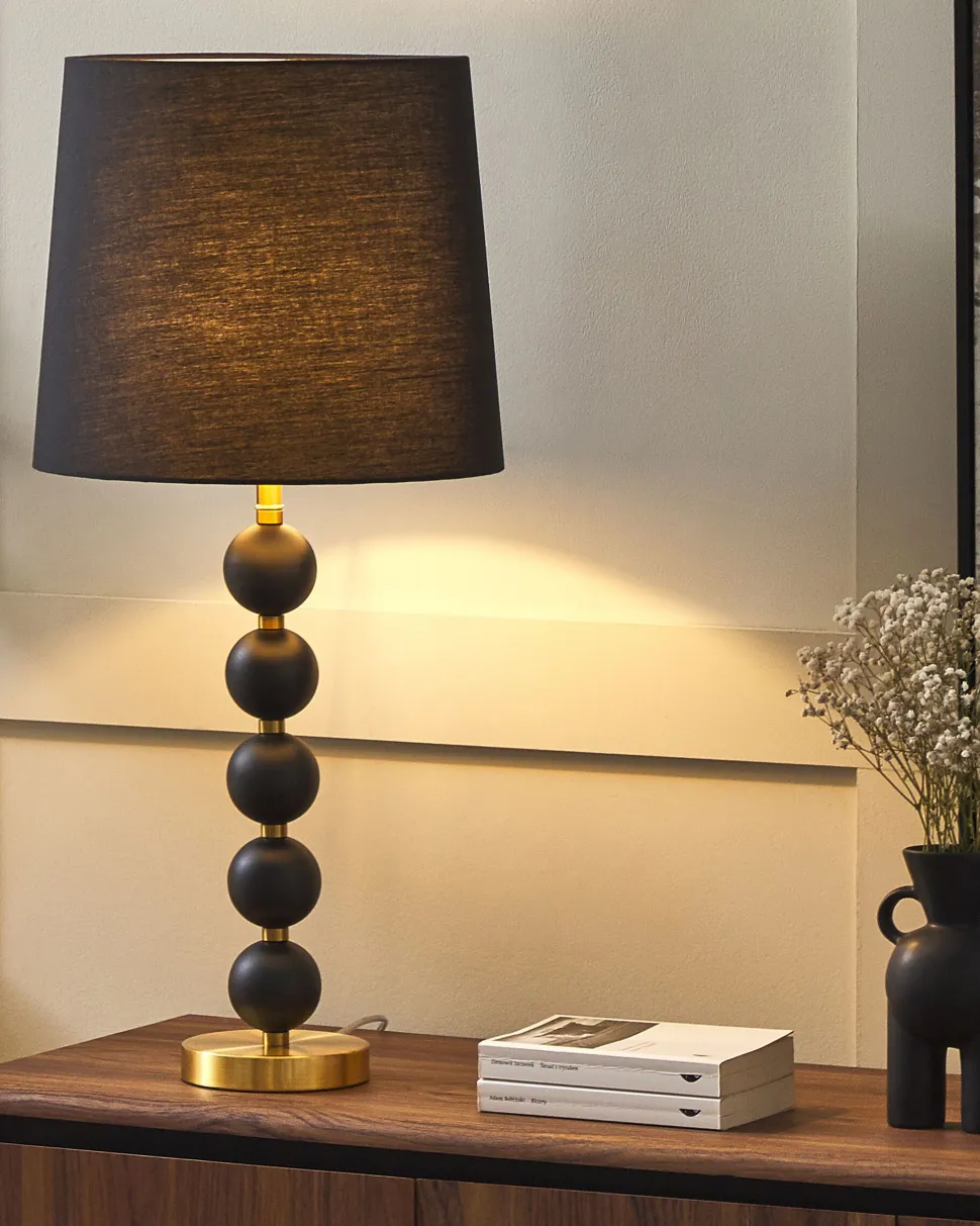 Beliani Poytavalaisin Teras Musta/Kulta Assonet Best