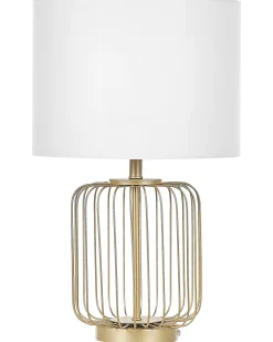 Beliani Poytavalaisin Teras Valkoinen/Kulta Thouet Online