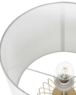 Beliani Poytavalaisin Teras Valkoinen/Kulta Thouet Online