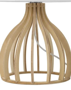 Beliani Poytavalaisin Valkoinen/Vaalea Puu Agueda Clearance