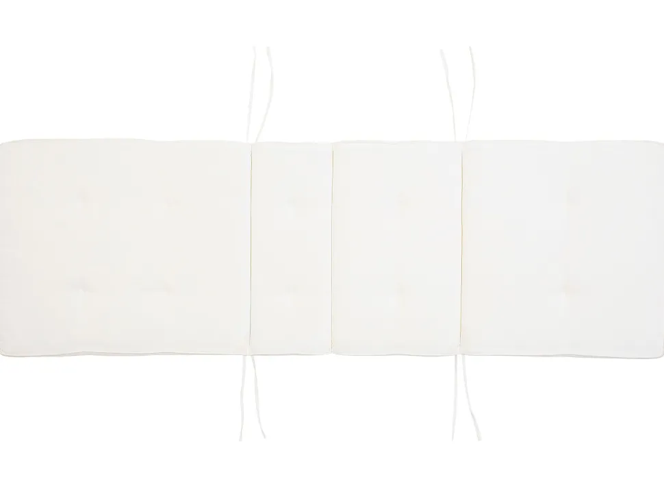 Beliani Puinen Aurinkotuoli Luonnonvalkoisella Pehmusteella Toscana Discount